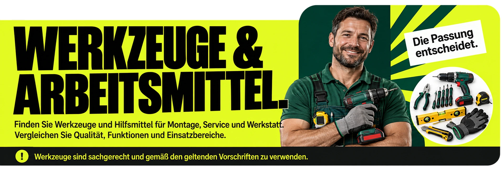 Werkzeuge & Arbeitsmittel