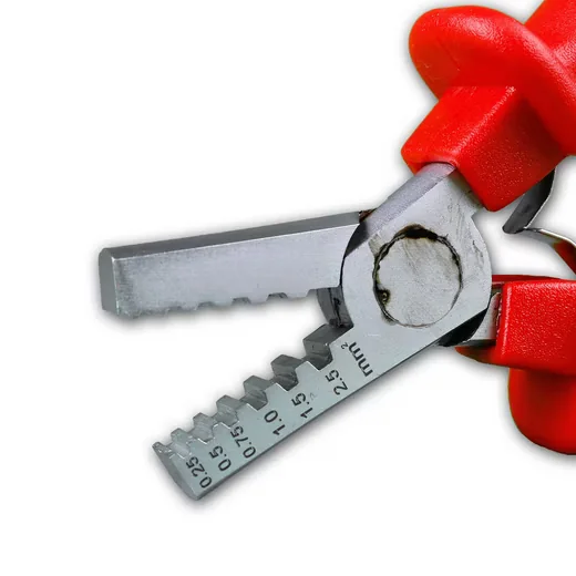 BLANKO Aderendhülsenzange Crimpzange 0,25-2,5 mm2 Presszange