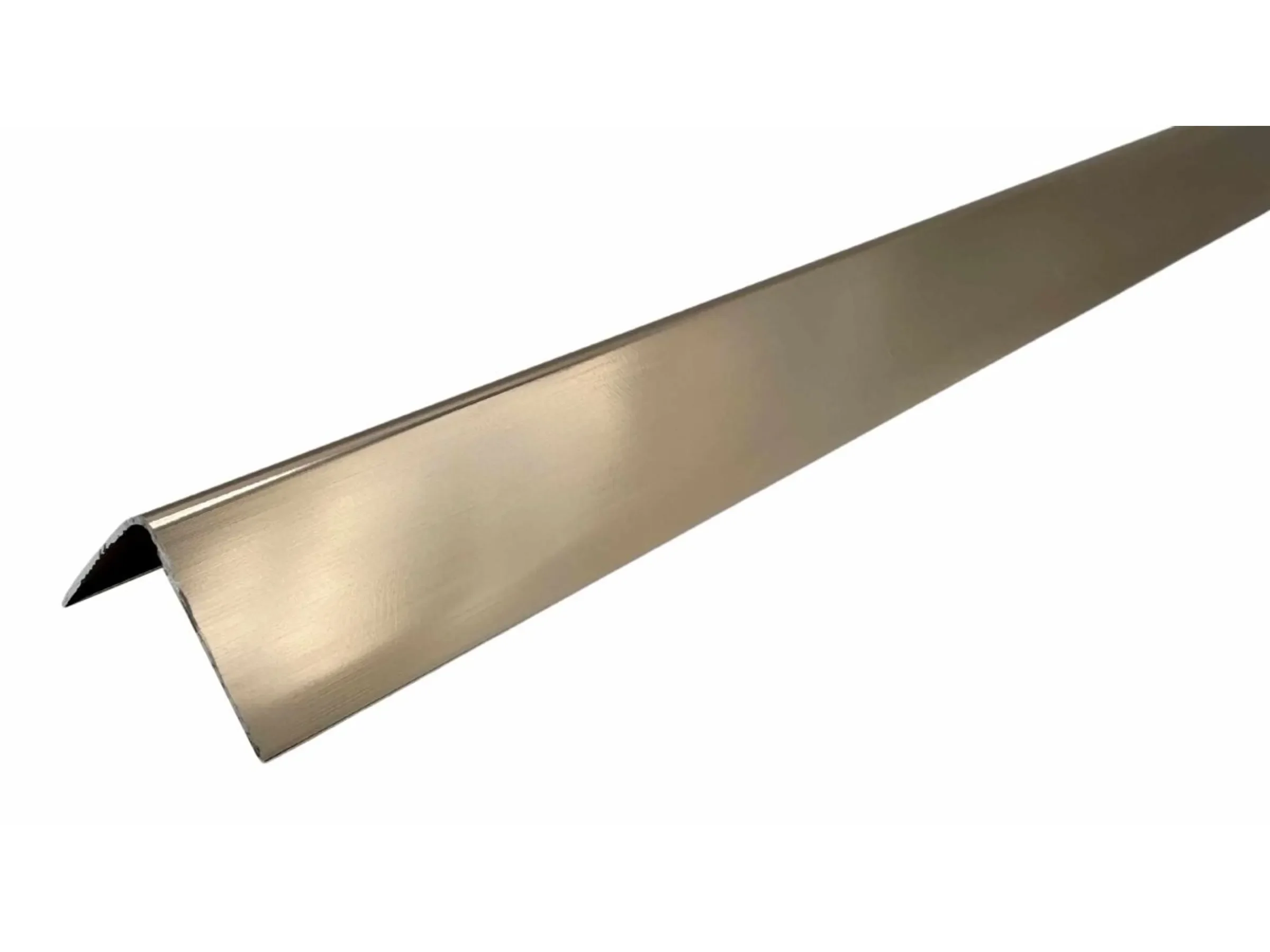 Colortree Aluminium Außeneckprofil Rosegold eloxiert 2m 90 Grad