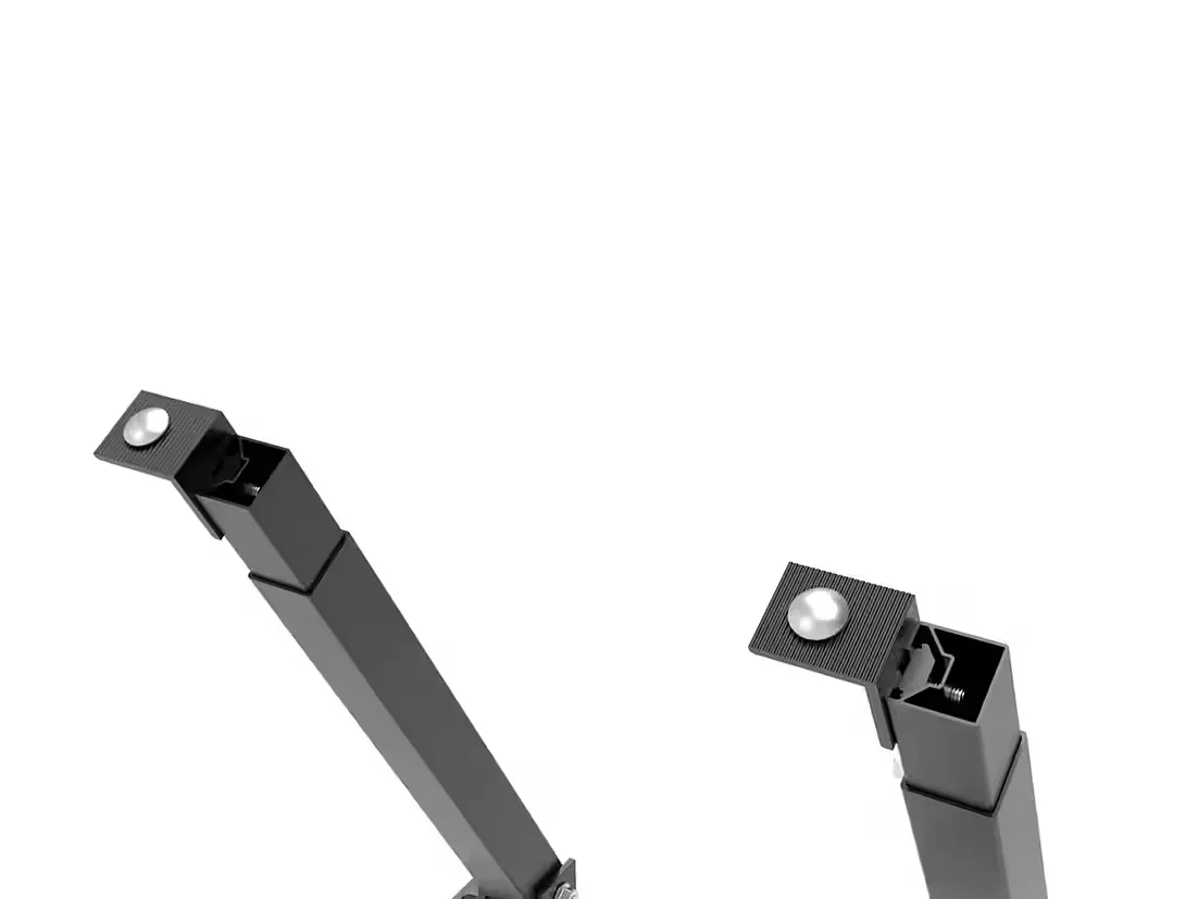 KSENG Solarmodul Halterung Flachdach 10–35° neigungsverstellbar