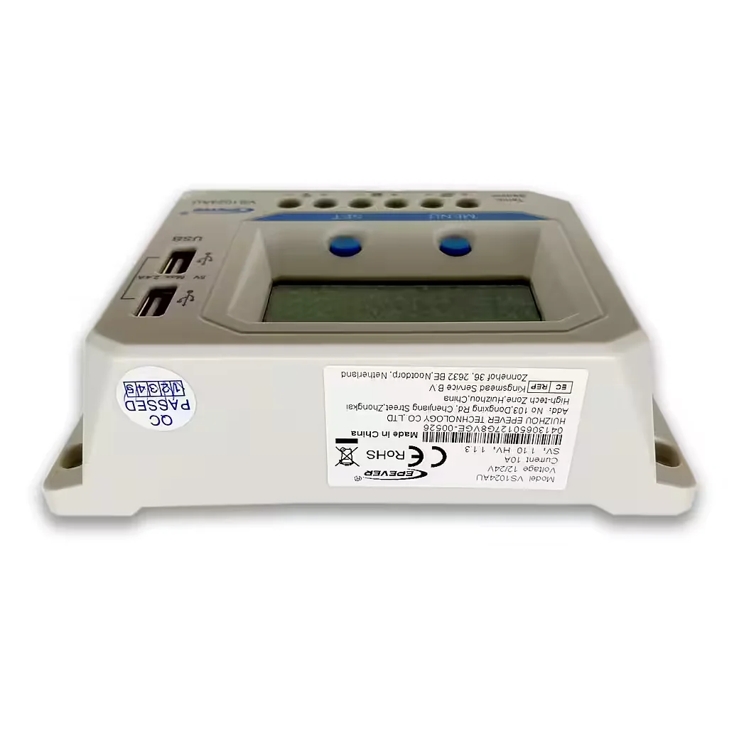 ENJOY SOLAR EPEVER PWM Solarladeregler ViewStar AU 10A-60A 12/24V