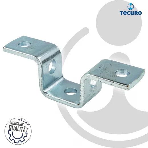 tecuro Schienensystem-Verbinder für Montage-, Loch- und Profilschiene