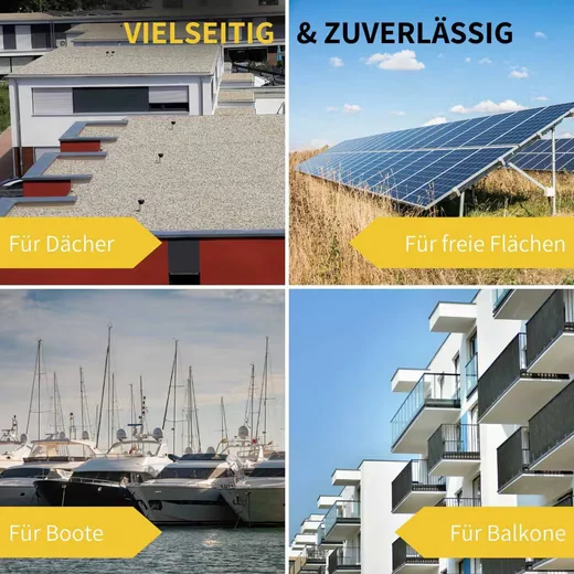 AVOLTIK Solarmodul Halterung L Halter 90 Grad Edelstahl Winkelverbinder