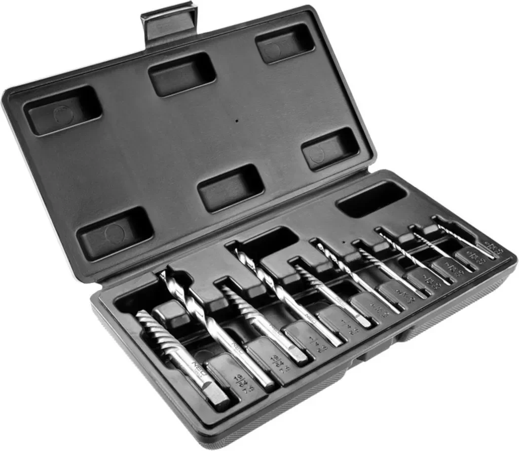 NEO TOOLS Bolzenausdreher Satz 09-609 aus Chrom-Molybdänstahl