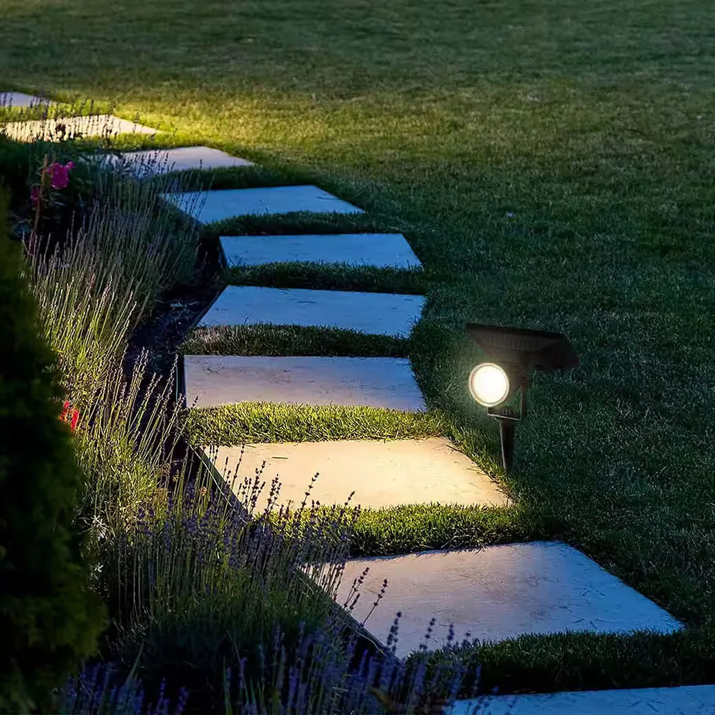 V-TAC Solar LED Gartenleuchte VT-952 2W 4000K IP65 schwarz