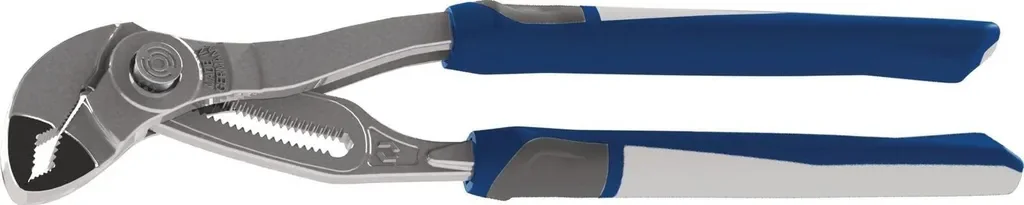 Tecwerk PRESSplus Wasserpumpenzange 250 mm Spannweite 46 mm poliert