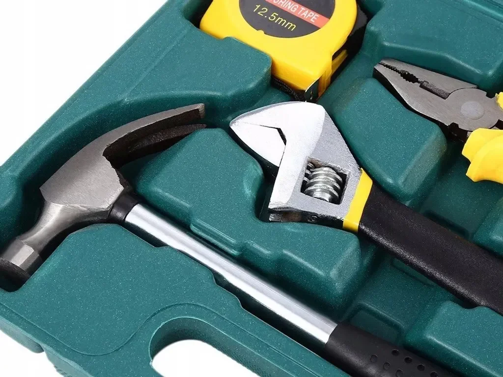 Verk Werkzeugkoffer Werkzeugset für Haushalt und Werkstatt