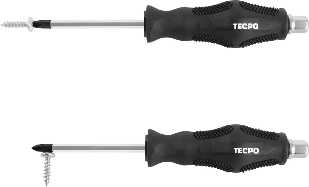 TECPO Schraubendreher Set 12-teilig Schraubenzieher Satz
