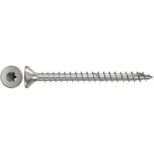 fischer 657020 Holzschrauben 3,5 x 30 mm T-Profil Edelstahl A2 200 Stk