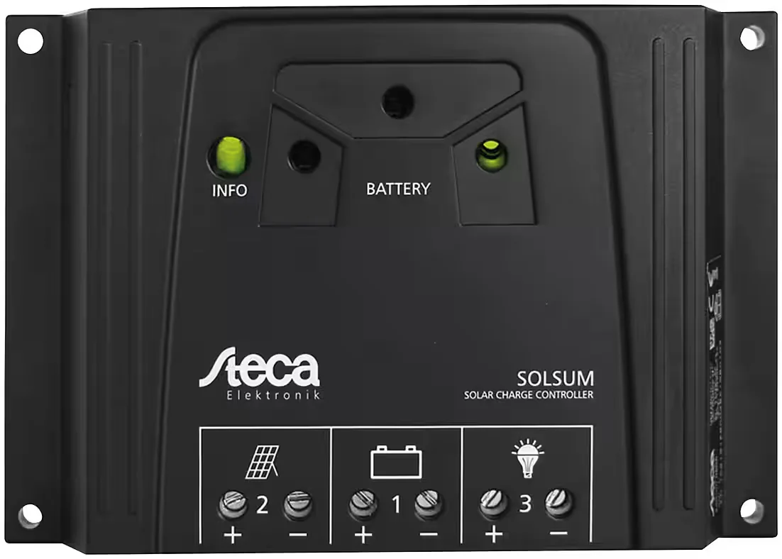 STECA Solarladeregler Solsum 0606 für Solaranlagen