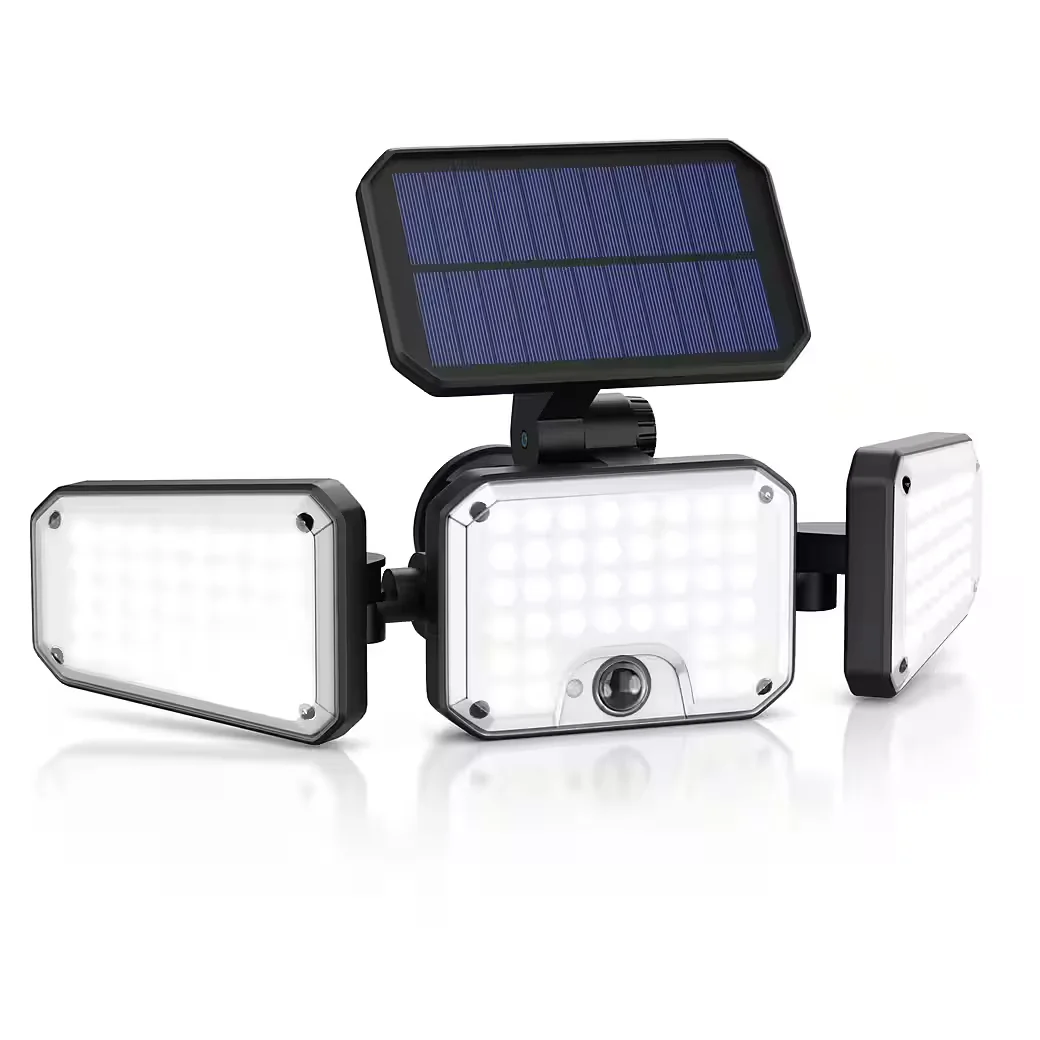 Brandson LED Solarleuchte, PIR-Sensor, 120 LEDs, 500 lm, 6500K