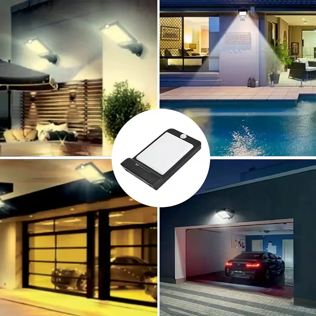 FOREVER LIGHT FLS-11 LED Solarleuchte mit PIR-Sensor, 250 lm, 5 W