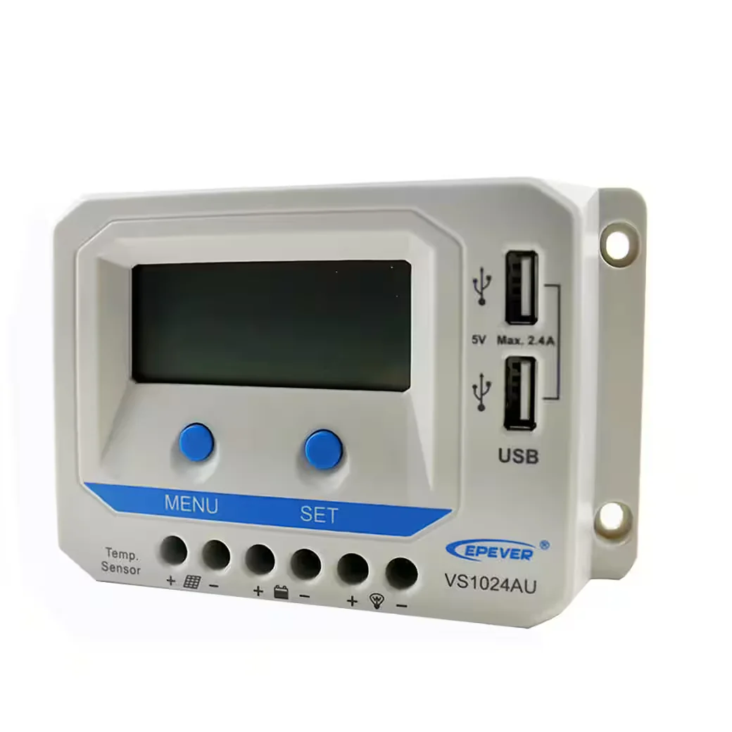 ENJOY SOLAR EPEVER PWM Solarladeregler ViewStar AU 10A-60A 12/24V