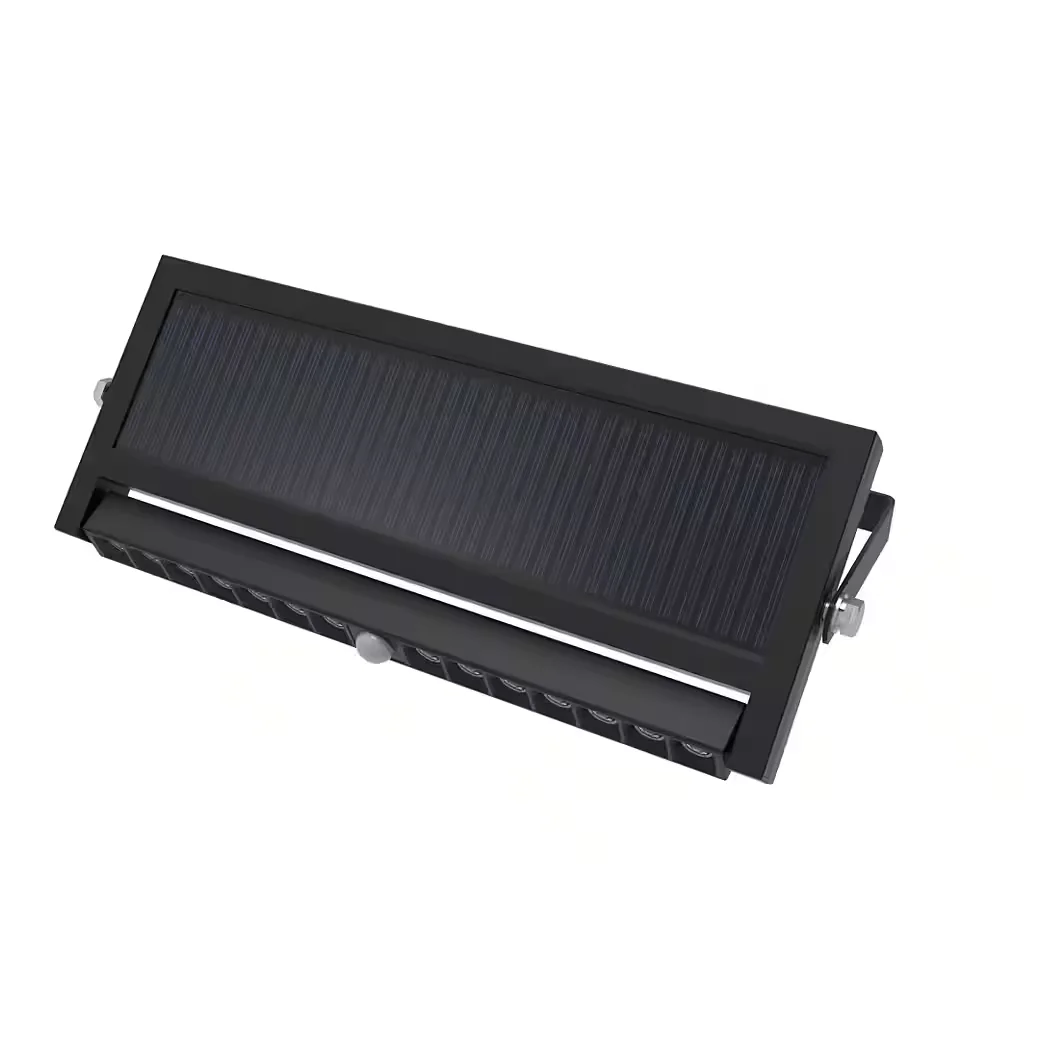 LUXULA LED Solar Wandleuchte PIR-Sensor 10W 1000lm IP54 schwenkbar