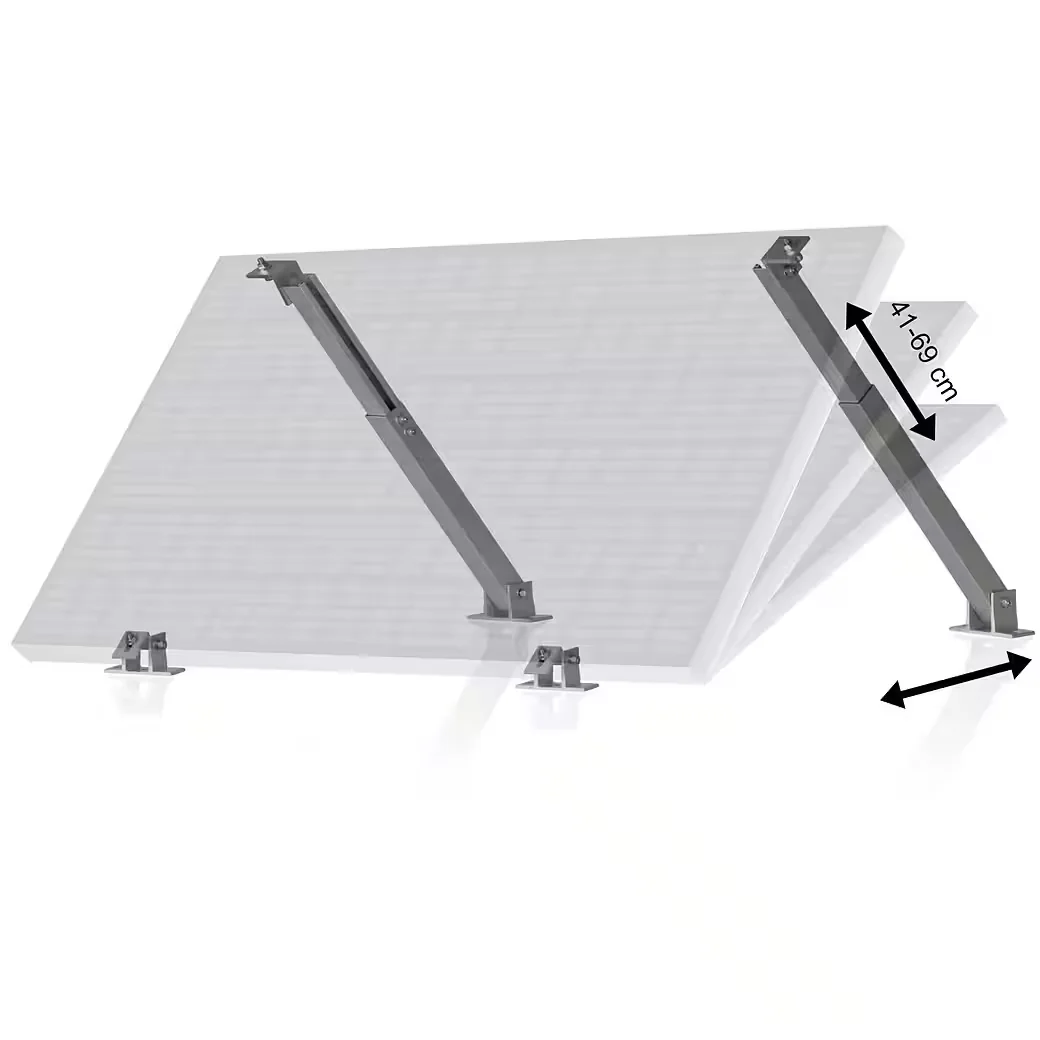 Zelsius Solarmodul-Halterung Universal, verstellbarer Winkel