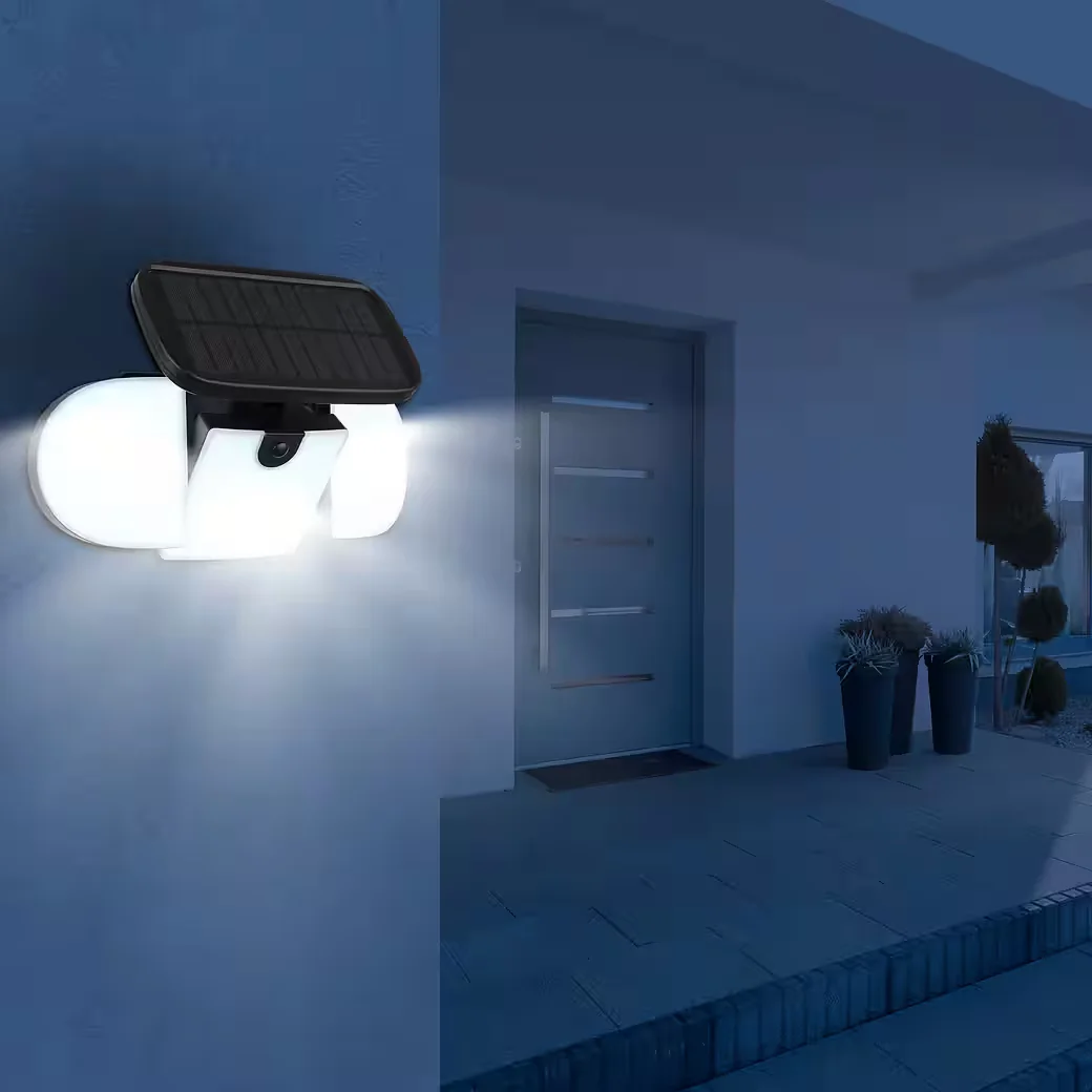 GLOBO LIGHTING LED Solarleuchte Außen schwarz matt Kunststoff 1x LED