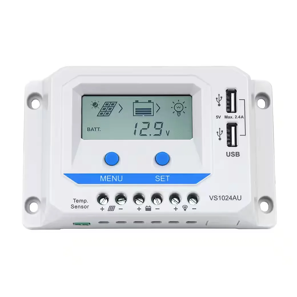 ENJOY SOLAR EPEVER PWM Solarladeregler ViewStar AU 10A-60A 12/24V