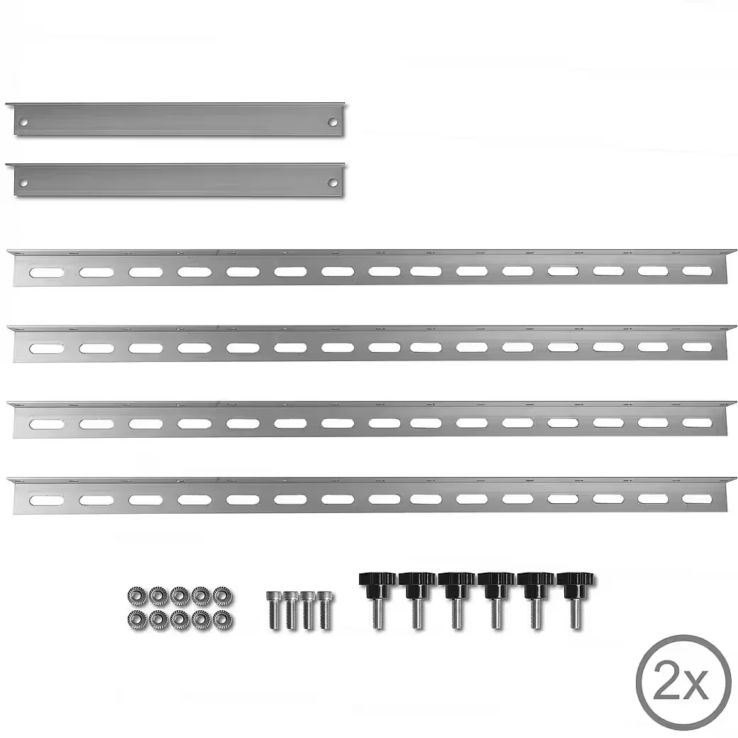 Zelsius Aluminium Solarmodul-Halterung 0-90 Grad für Solarmodule