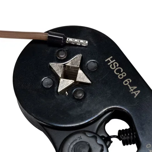 BEAST Crimpzange für Aderendhülsen und Kabelschuhe 0,25–10 mm²