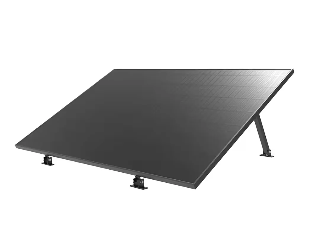 KSENG Solarmodul Halterung Flachdach 10–35° neigungsverstellbar