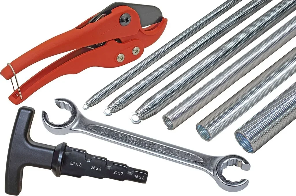 WK Tools Werkzeug-Komplettset 4-teilig für Alu-Verbundrohr 16 x 2 mm