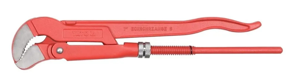 Yato YT-2218 2 Zoll Rohrzange mit S-Backe für Sanitär und Hydraulik