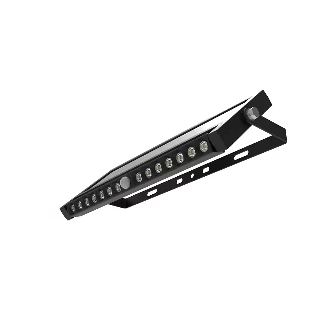 LUXULA LED Solar Wandleuchte PIR-Sensor 10W 1000lm IP54 schwenkbar